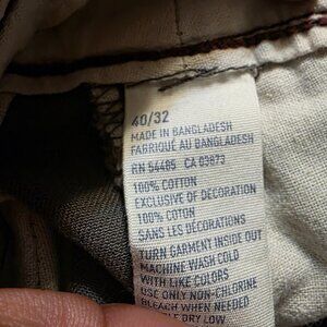 Men's gray american eagle outfitters 40x32 chinos